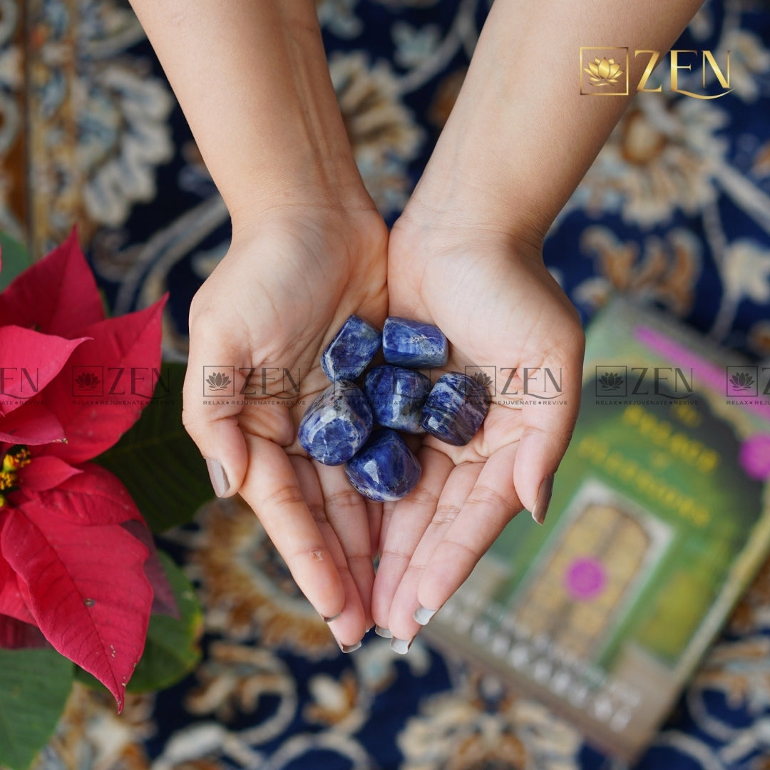 Lapis Lazuli Tumbled Stone | The Zen Crystals