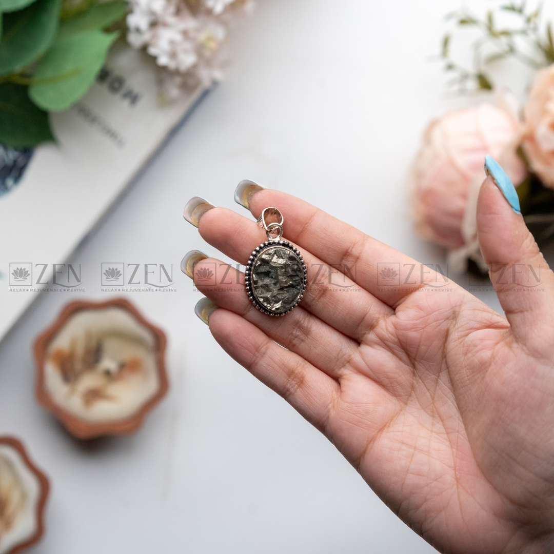 Pyrite Pendant The Zen Crystals