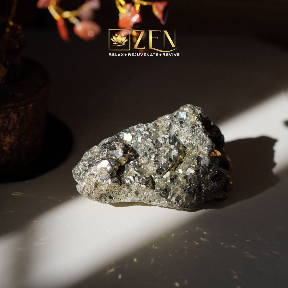 Raw Pyrite Stone For Wealth & Prosperity - The Zen Crystals