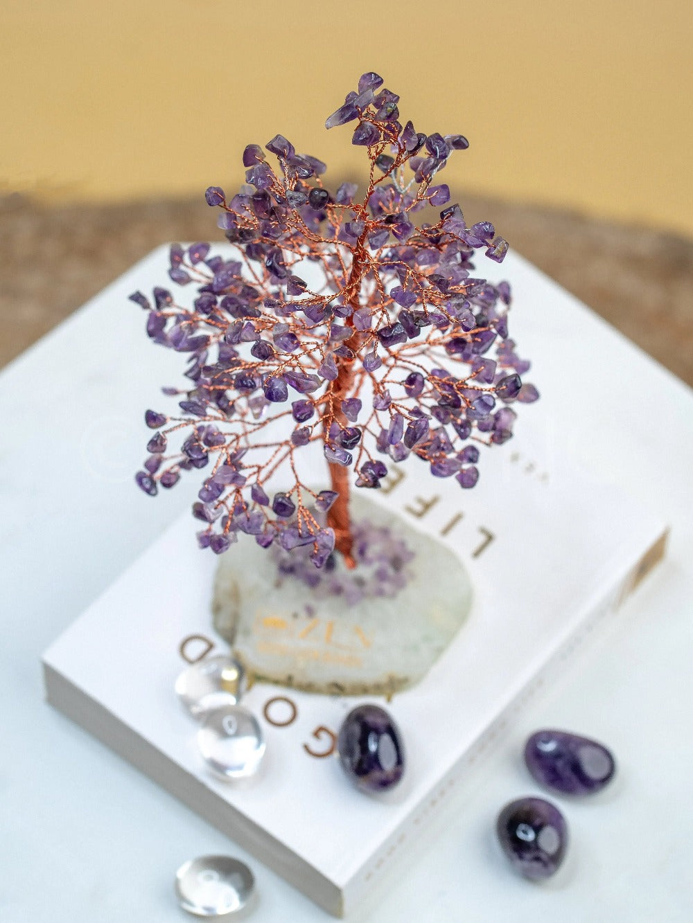 Buy Amethyst Good Luck Crystal Tree - Prosperity | 300 Crystals | The Zen Crystals - The Zen Crystals