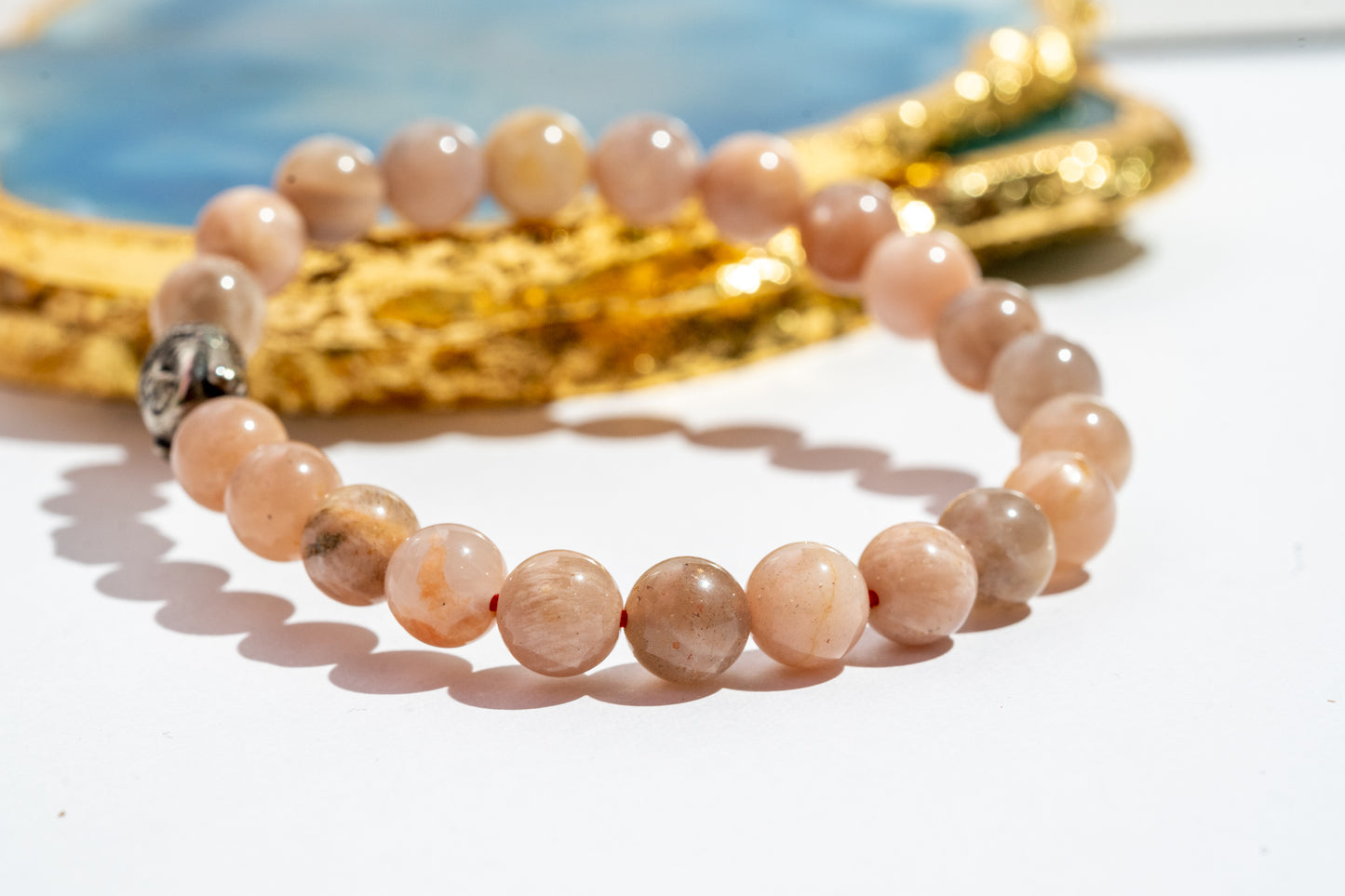 Zen Multi Moonstone Bracelet The Zen Crystals