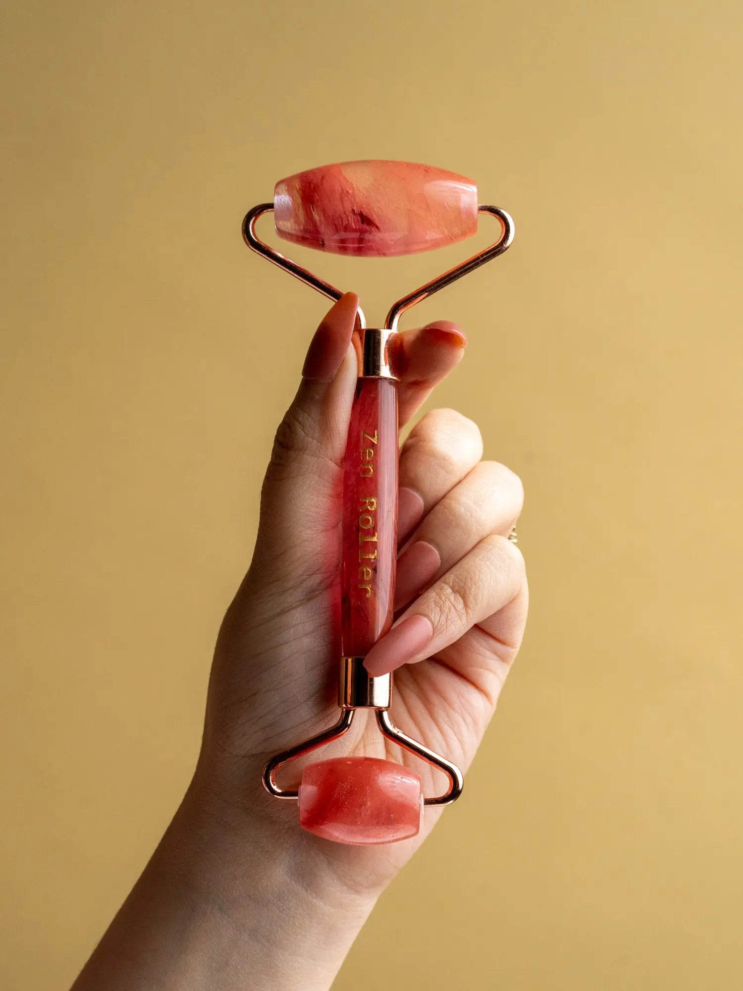 ZEN Red Jasper Face Roller | The Zen Crystals - The Zen Crystals