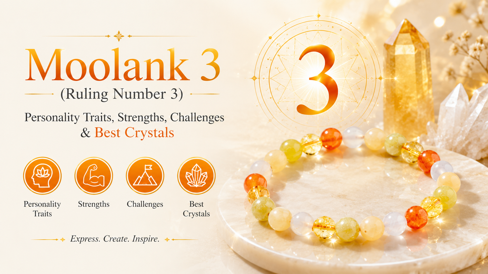best crystals for ruling number 3