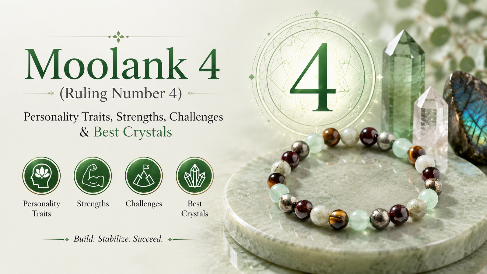 best crystals for ruling number 4