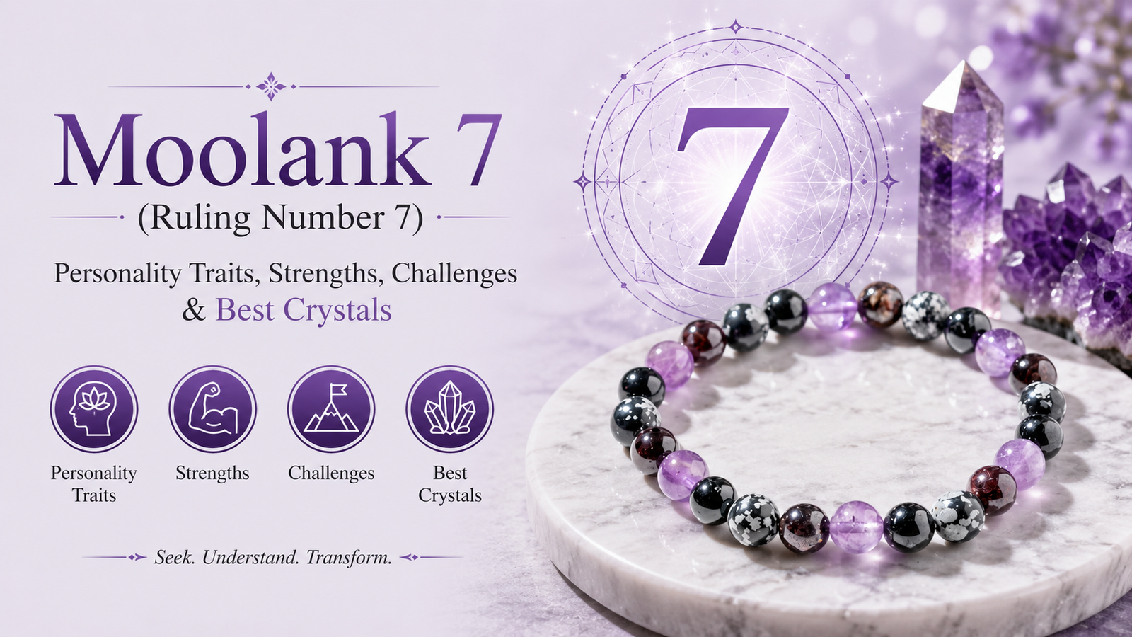best crystals for ruling number 7