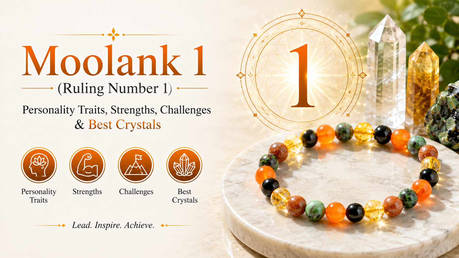 best crystals for ruling number 1