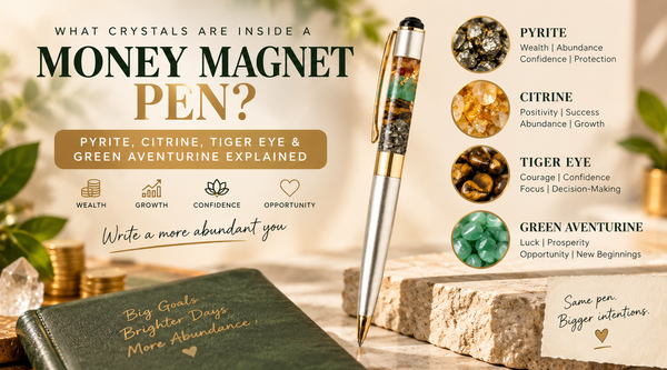 What Crystals Are Inside a Money Magnet Pen