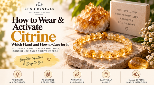 How to Wear & Activate Citrine: Which Hand and How to Care for It