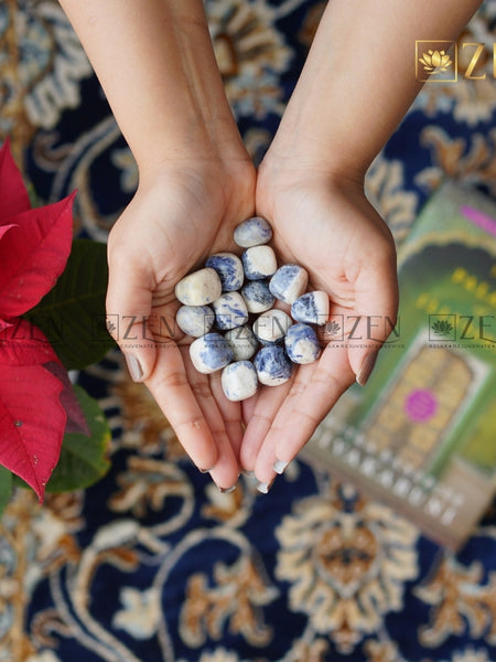 Sodalite Tumbled Stone | The Zen Crystals