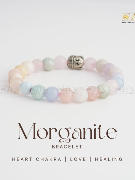Morganite Bracelet | The Zen Crystals