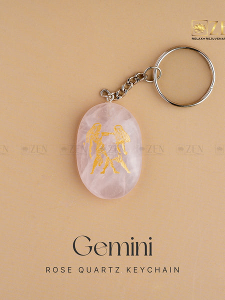 Gemini Keychain | the zen crystals