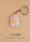 Gemini Keychain | the zen crystals