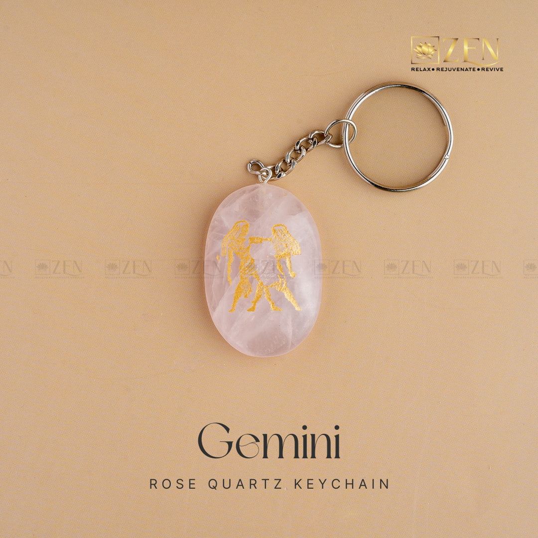 Gemini Keychain | the zen crystals