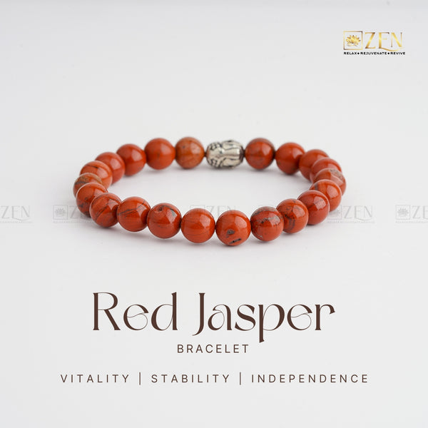 Red Jasper Bracelet | The Zen Crystals
