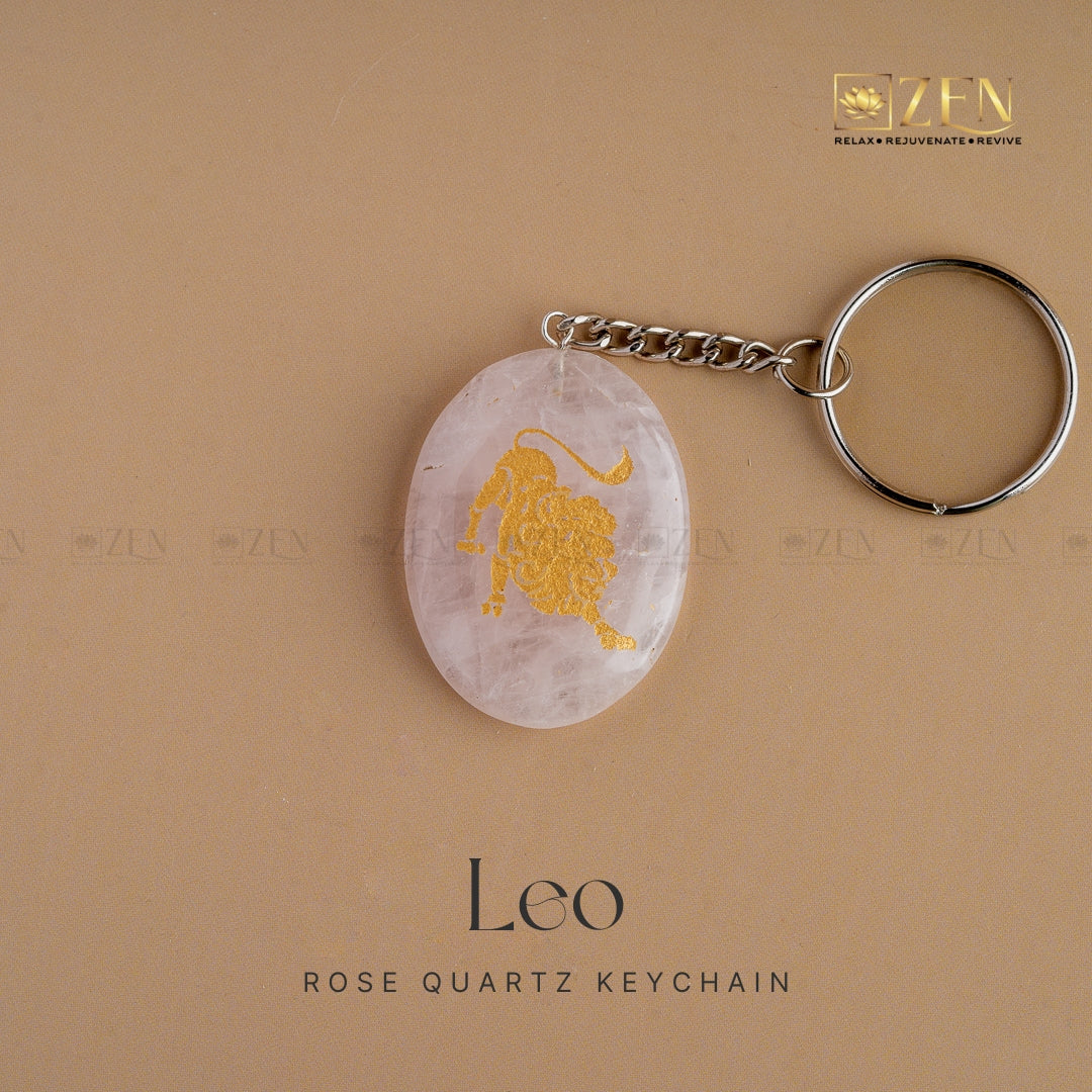 Leo Keychain | the zen crystals