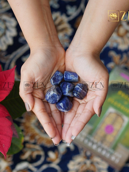 Lapis Lazuli Tumbled Stone | The Zen Crystals