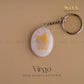 Virgo Keychain | the zen crystals