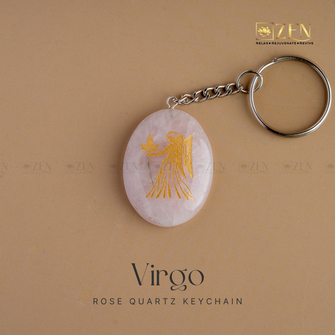 Virgo Keychain | the zen crystals