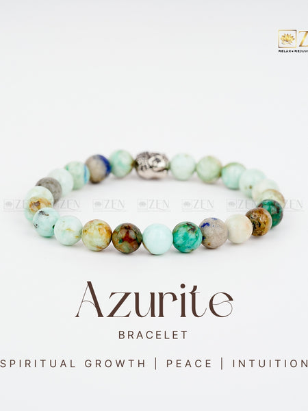 Azurite bracelet | The Zen Crystals