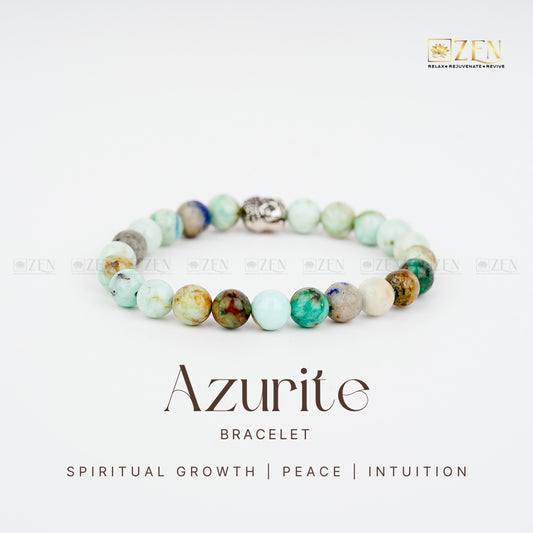 Azurite bracelet | The Zen Crystals