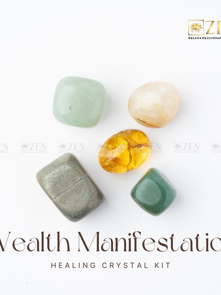 Wealth Manifestation Healing Crystal Kit | THE ZEN CRYSTALS