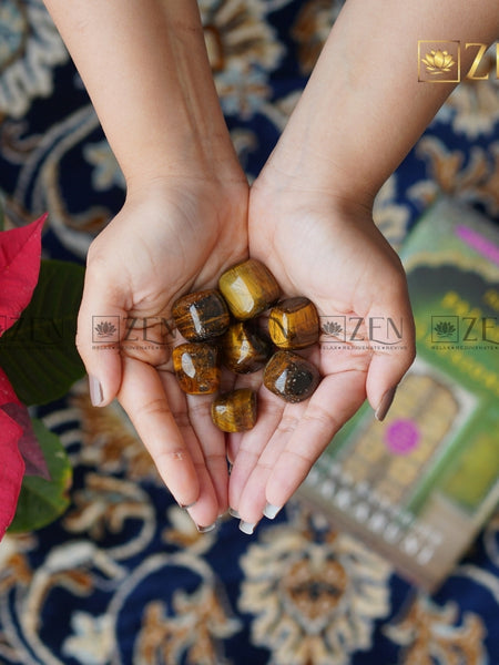 Tiger Eye Tumbles | The Zen Crystals