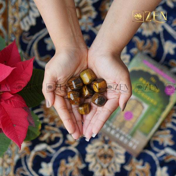Tiger Eye Tumbles | The Zen Crystals