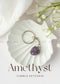 amethyst keychain | the zen crystals
