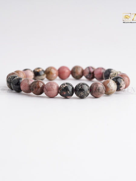 Original Rhodonite Bracelet | The Zen Crystals