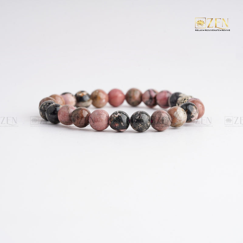 Original Rhodonite Bracelet | The Zen Crystals