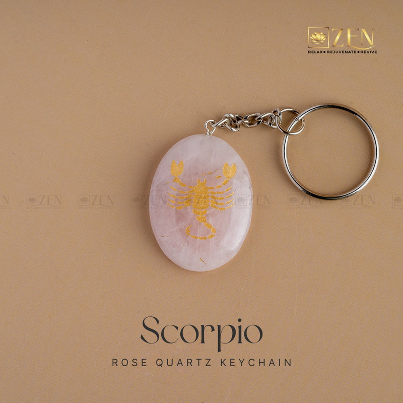 Scorpio Keychain | the zen crystals