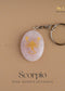 Scorpio Keychain | the zen crystals