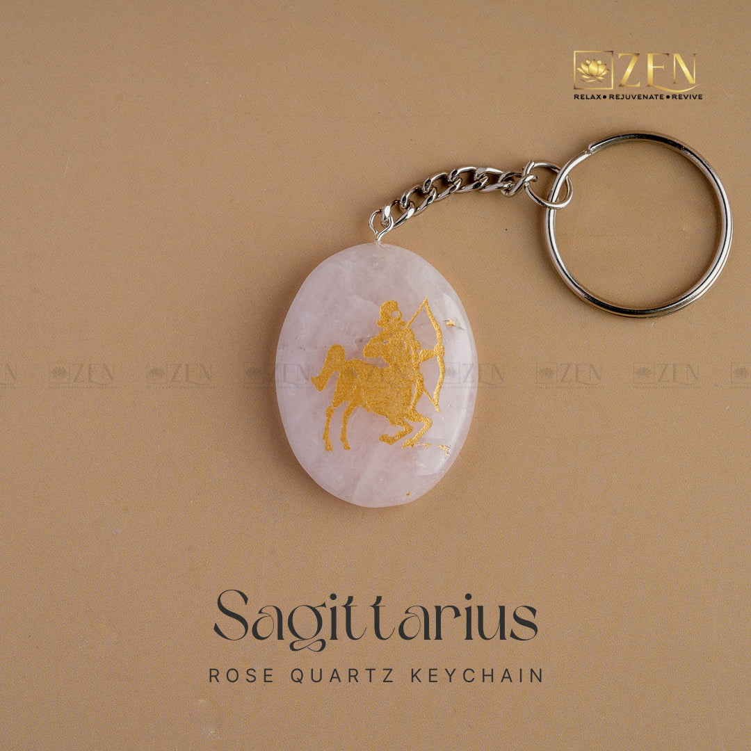 Sagittarius Keychain | the zen crystals