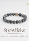 Snowflake Obsidian Bracelet | The Zen Crystals