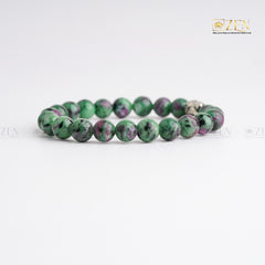 Ruby Zoisite Bracelet | The Zen Crystals