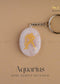 Aquarius Keychain | the zen crystals
