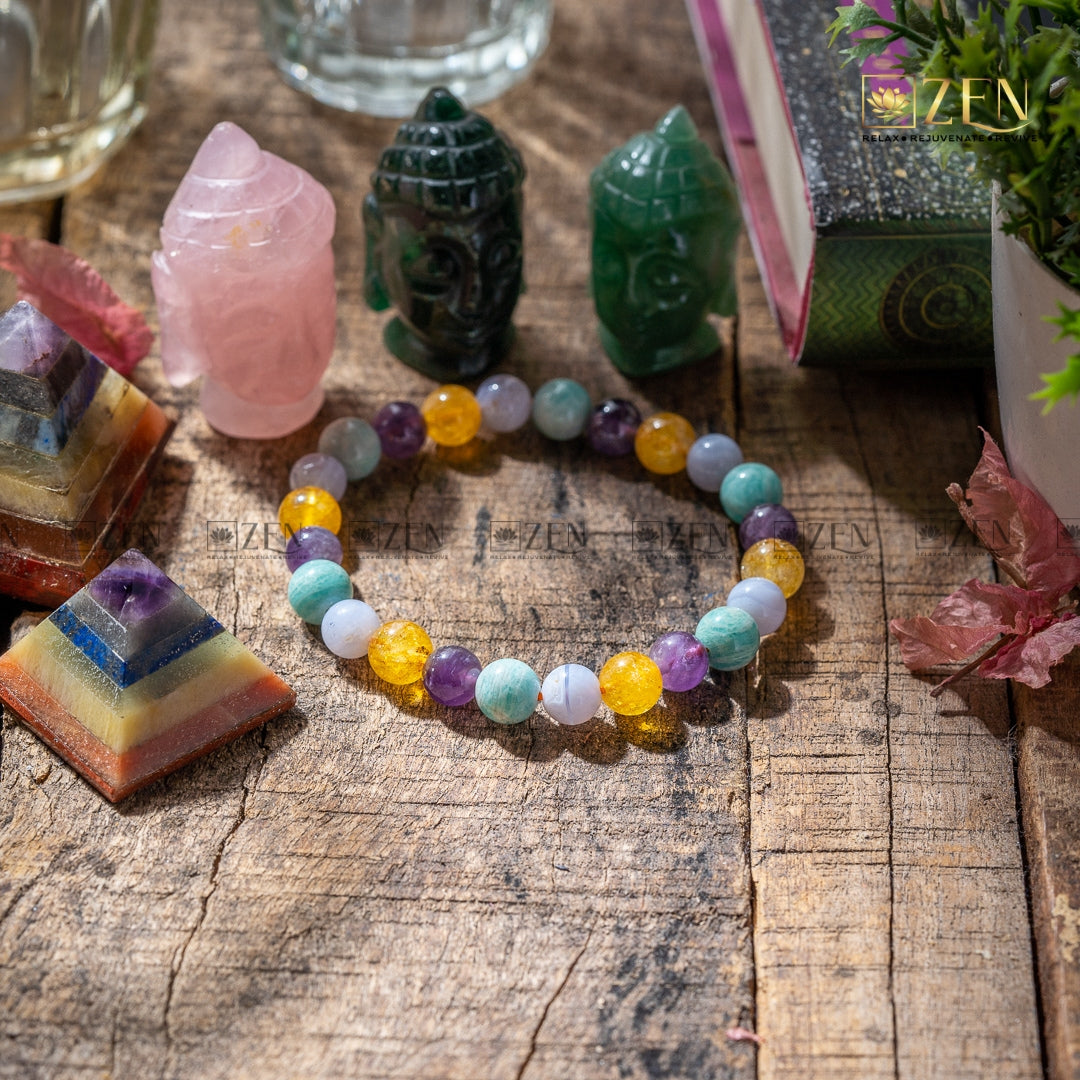 Destiny Number 3 crystal Bracelet | The Zen Crystals