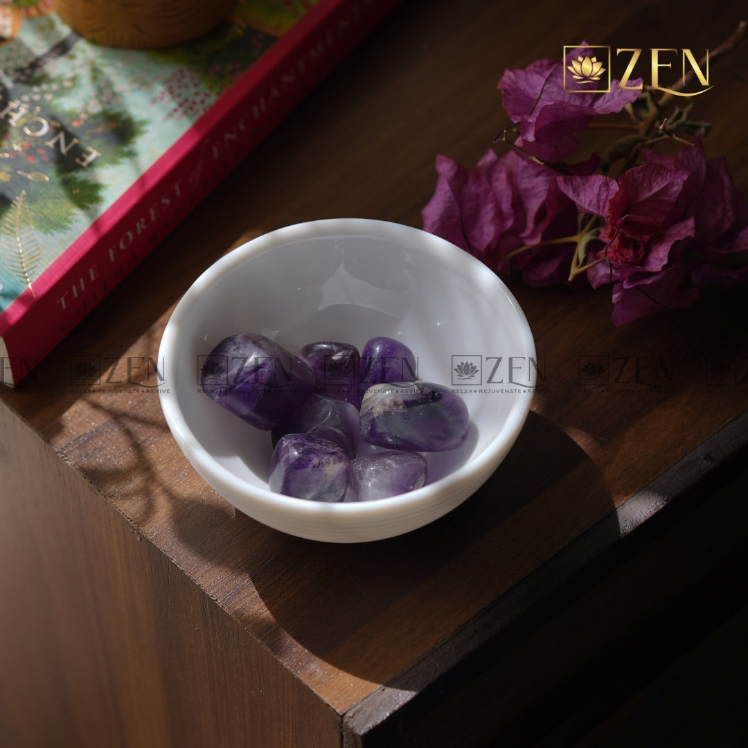 Amethyst Tumbled Stone | The Zen Crystals