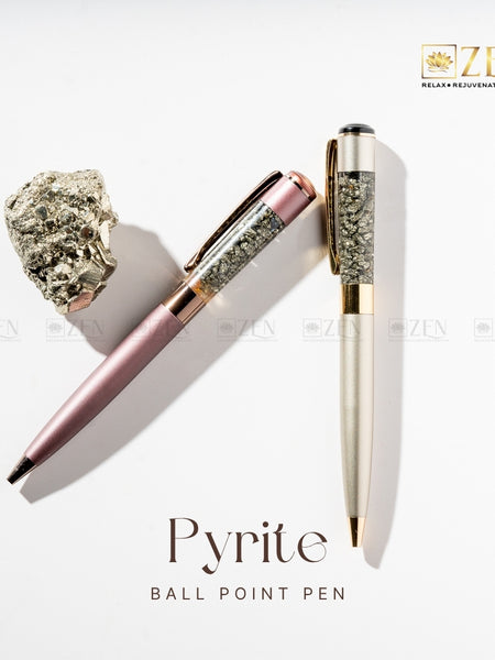 pyrite ball pen | the zen crystals