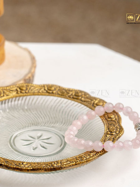 Rose Quartz Bracelet | The Zen Crystals