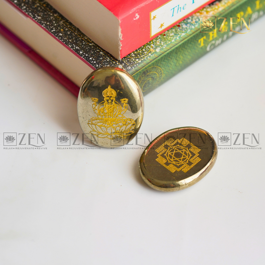 Laxmi ji pyrite coin | The Zen Crystals