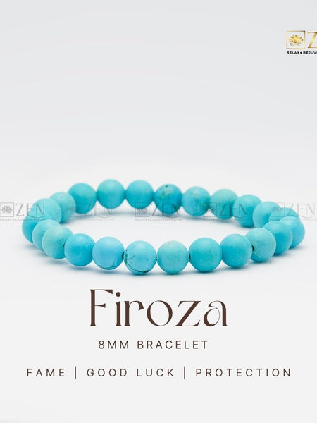firoza 8mm bracelet | The Zen Crystals