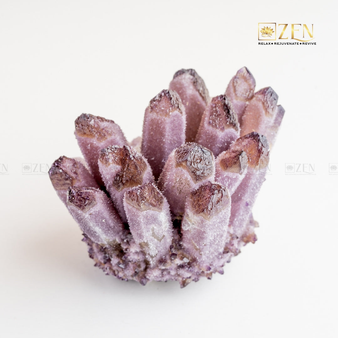 Amethyst Pointed Raw Cluster | the zen crystals