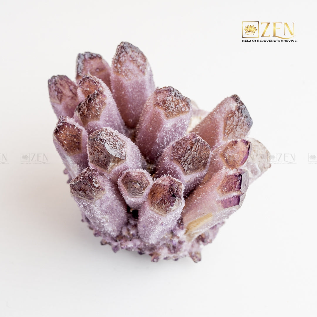 Amethyst Pointed Raw Cluster | the zen crystals