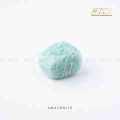 AMAZONITE TUMBLE | THE ZEN CRYSTALS