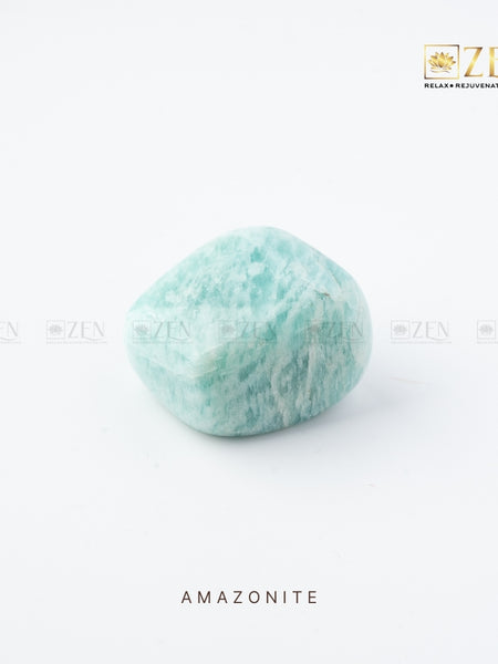 AMAZONITE TUMBLE | THE ZEN CRYSTALS