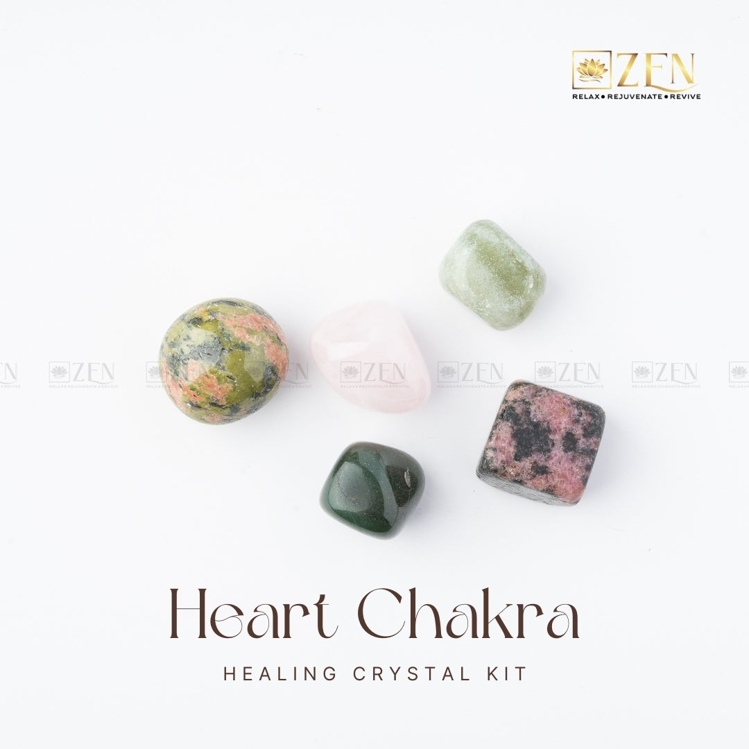 Heart Chakra Healing Crystal Kit | THE ZEN CRYSTALS