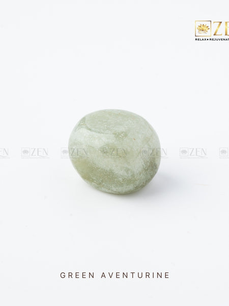 GREEN AVENTURINE TUMBLE | THE ZEN CRYSTALS