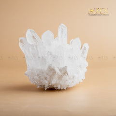 Clear Quartz Pointed Raw Cluster | the zen crystals