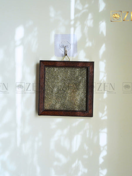 Pyrite Dust Plate | The Zen Crystals